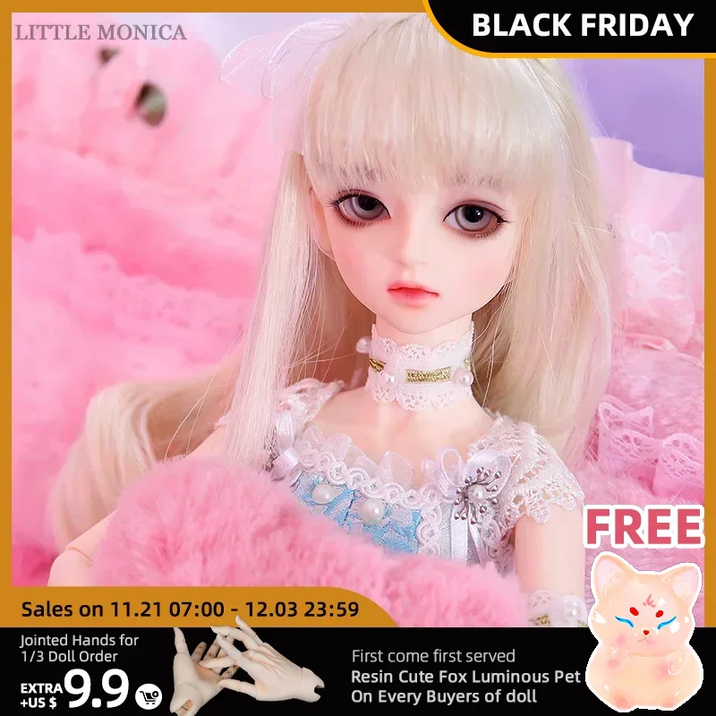 Littlemonica LM Sophia 1/4 BJD SD Resin Figure Baby Ball Joint Doll Eyes High Quality Toys Shop Girl Boy Gifts