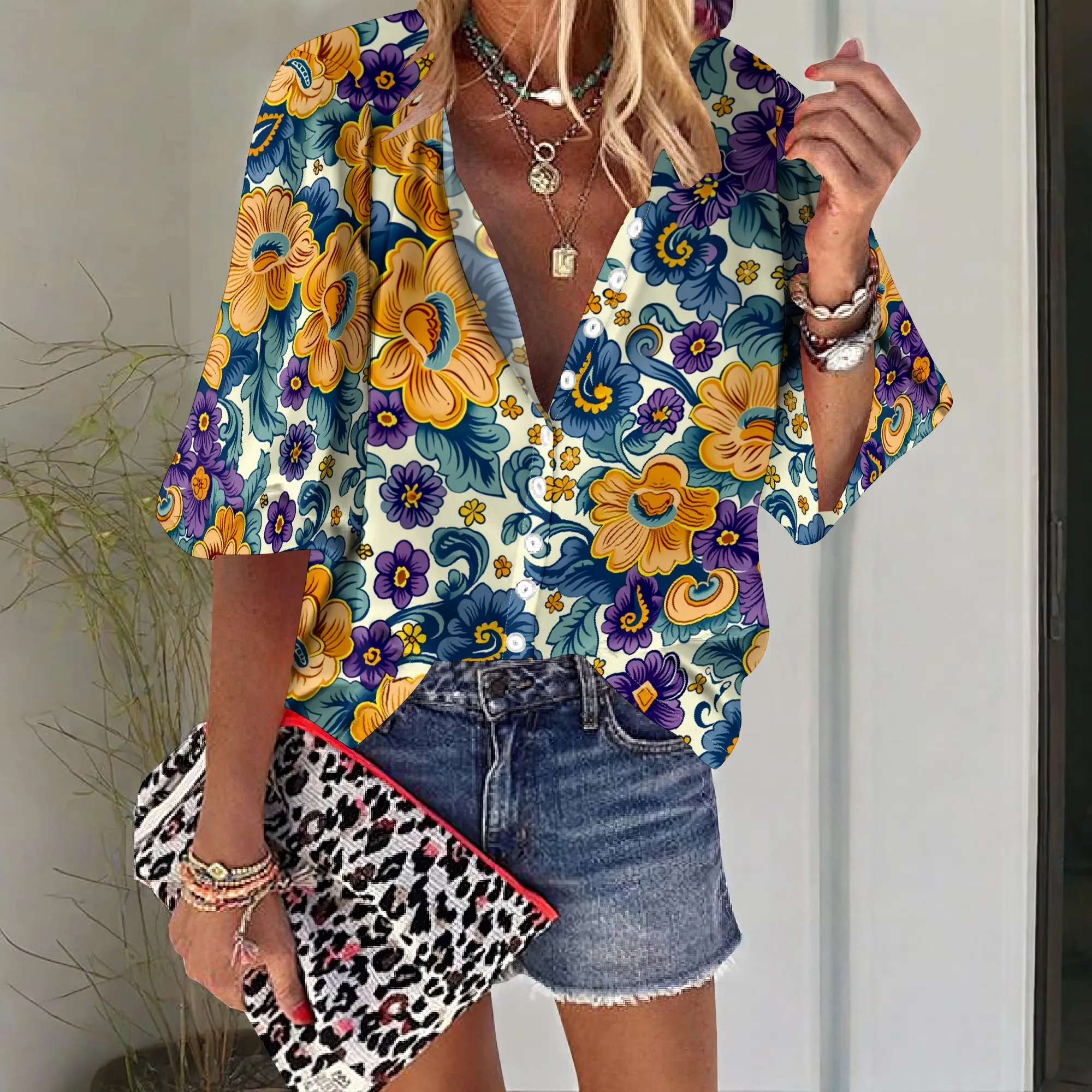 Рисунок 2 - Женская летняя винтажная блузка