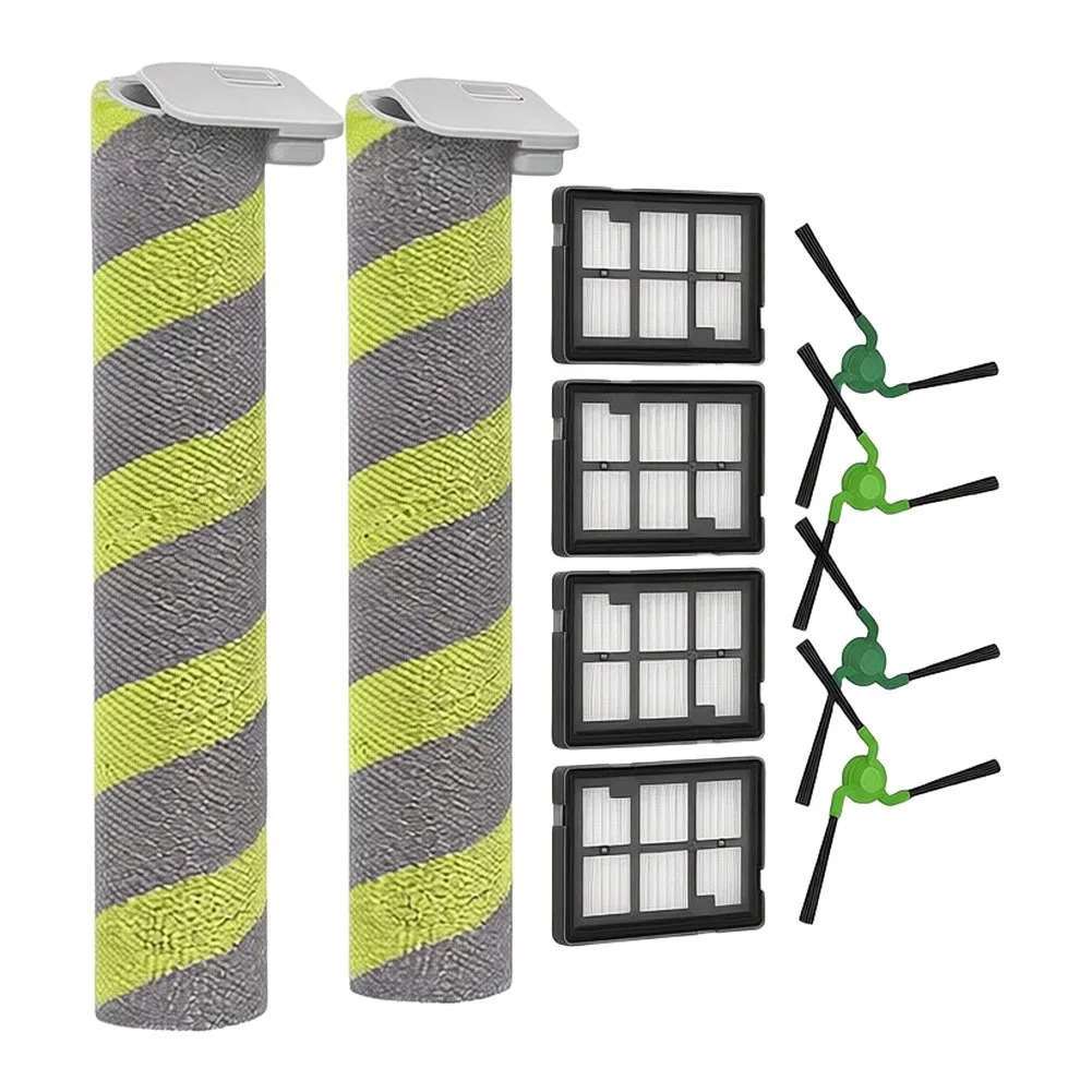 10PCS Roller Mop Pads Filters Side Brushes Kit For Roomba 705 706 707 Robot Vacuum Cleaner Replacement Parts Accessories