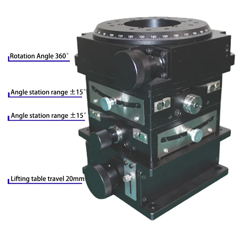 Four-dimensional combination platform four-dimensional adjustment platform SDZ-402