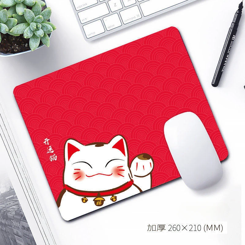 Non-Slip Rubber Mouse Mat Computer Kawaii  Anti-Slip Desk Pad Cute Cartoon Animal Mouse Pad Coffee Mats Soft Mouse Pad Girl Gift