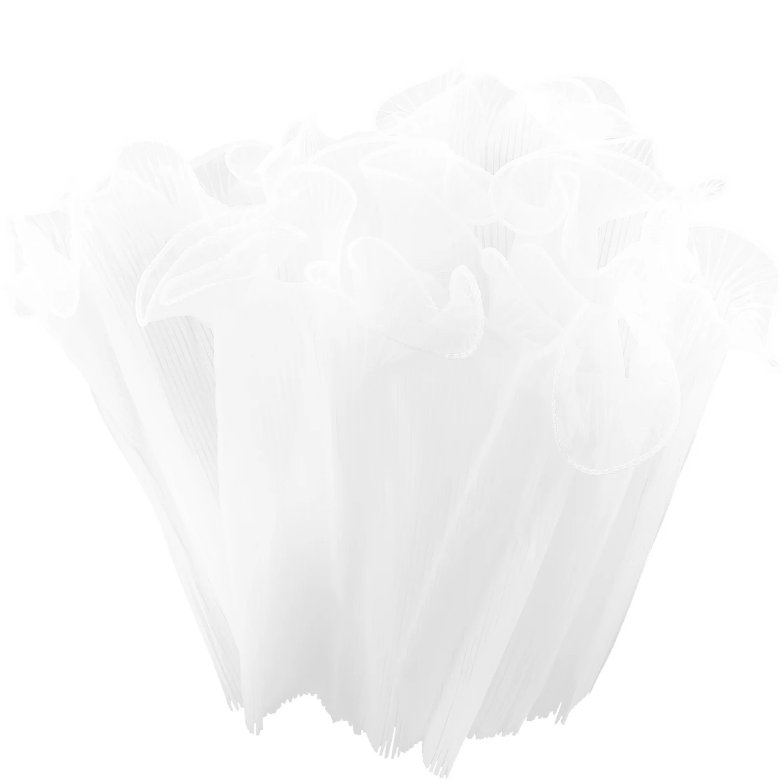 صافي تول زهرة مواد التعبئة والتغليف شبكة تغليف الأزهار لباقة الزفاف هدية التفاف الغزل حزمة الزخرفية الغزل #5