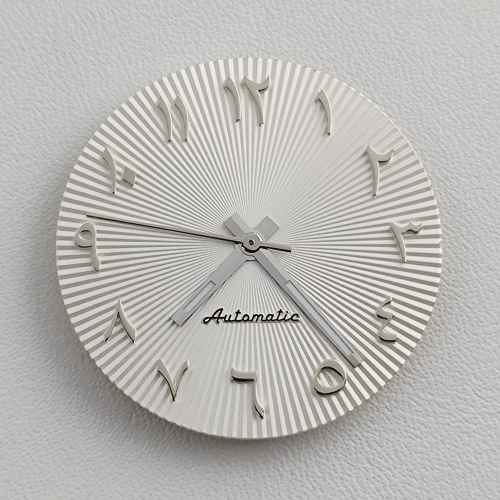 28.5mm NH35 dial NH36 dial watch dial Arabic numerals dial Modified Dial fit NH35 Movement Watch accessories