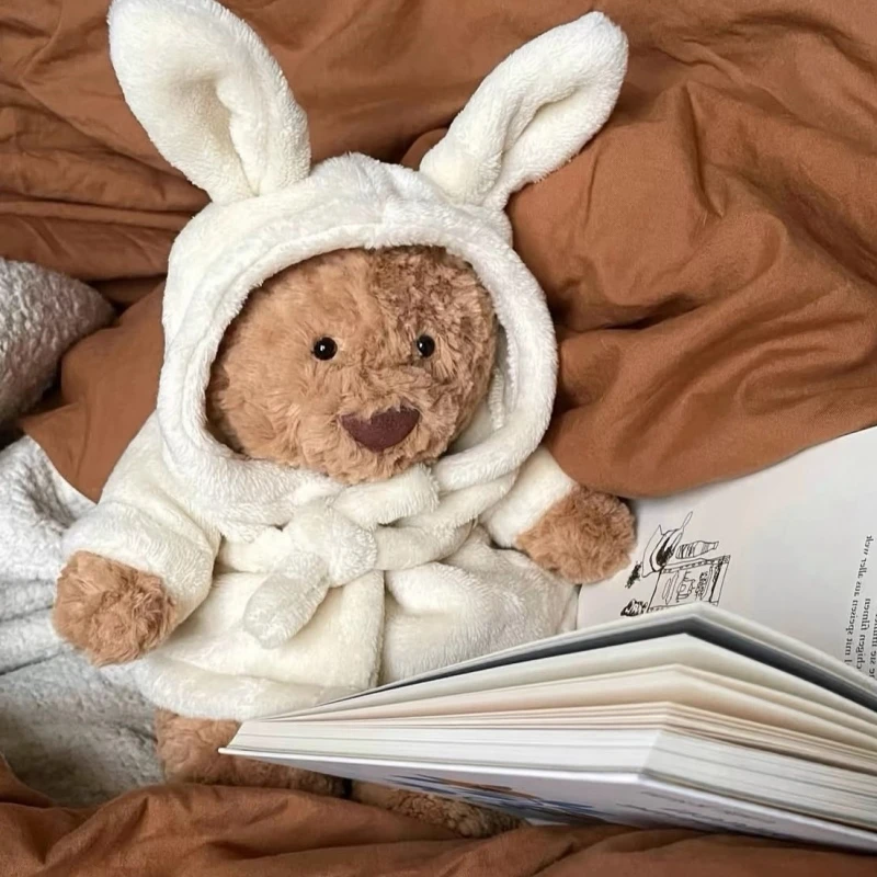 لطيف بارثولوميو الدب سلسلة ألعاب من نسيج مخملي الباذنجان الدب الحب الدب لطيف ألعاب من نسيج مخملي هدية عيد ميلاد أريكة الديكور مهرجان هدايا جيدة #2