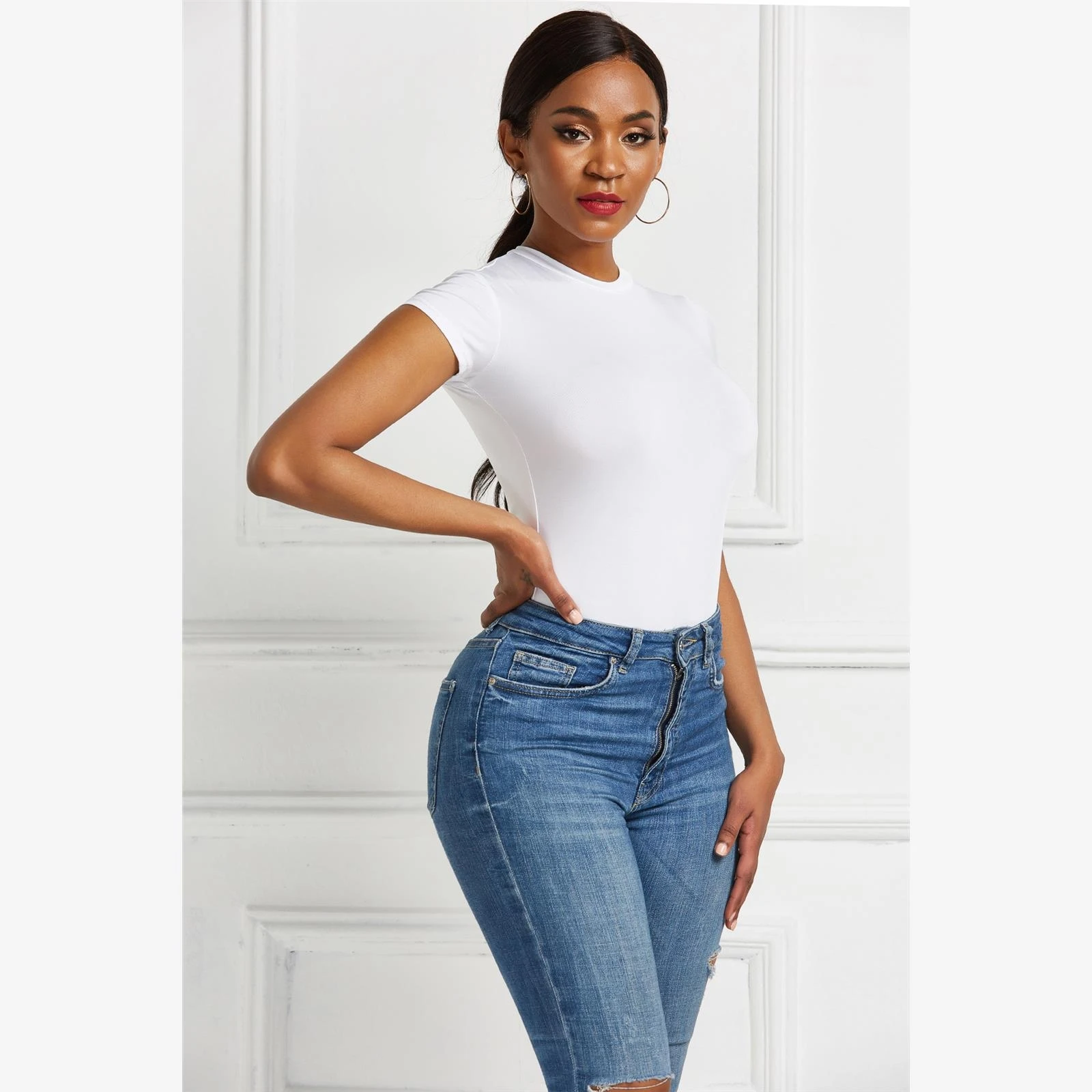 

Летние женские боди ort Sve Нижнее белье с высокой талией Топы Базовый слой Одежда Полиэфирная ткань Женские комбинезоны