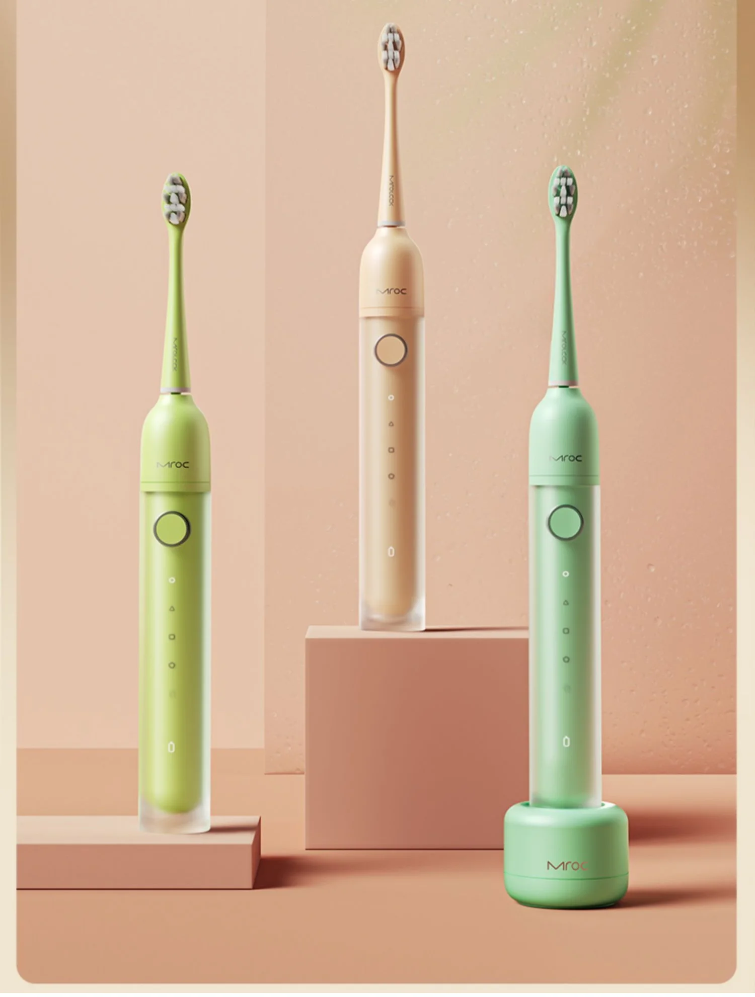 Mroc R1 Electric Toothbrush Powerful Ultrasonic Sonic USB Rechargeable Adult Whitening Medical Technology Brushing