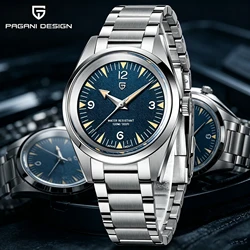 PAGANI DESIGN 2026 New VH31 Casual Men's Quartz Watch Luxury Sapphire Stainless Steel Waterproof 10Bar Luminous C3 reloj hombre