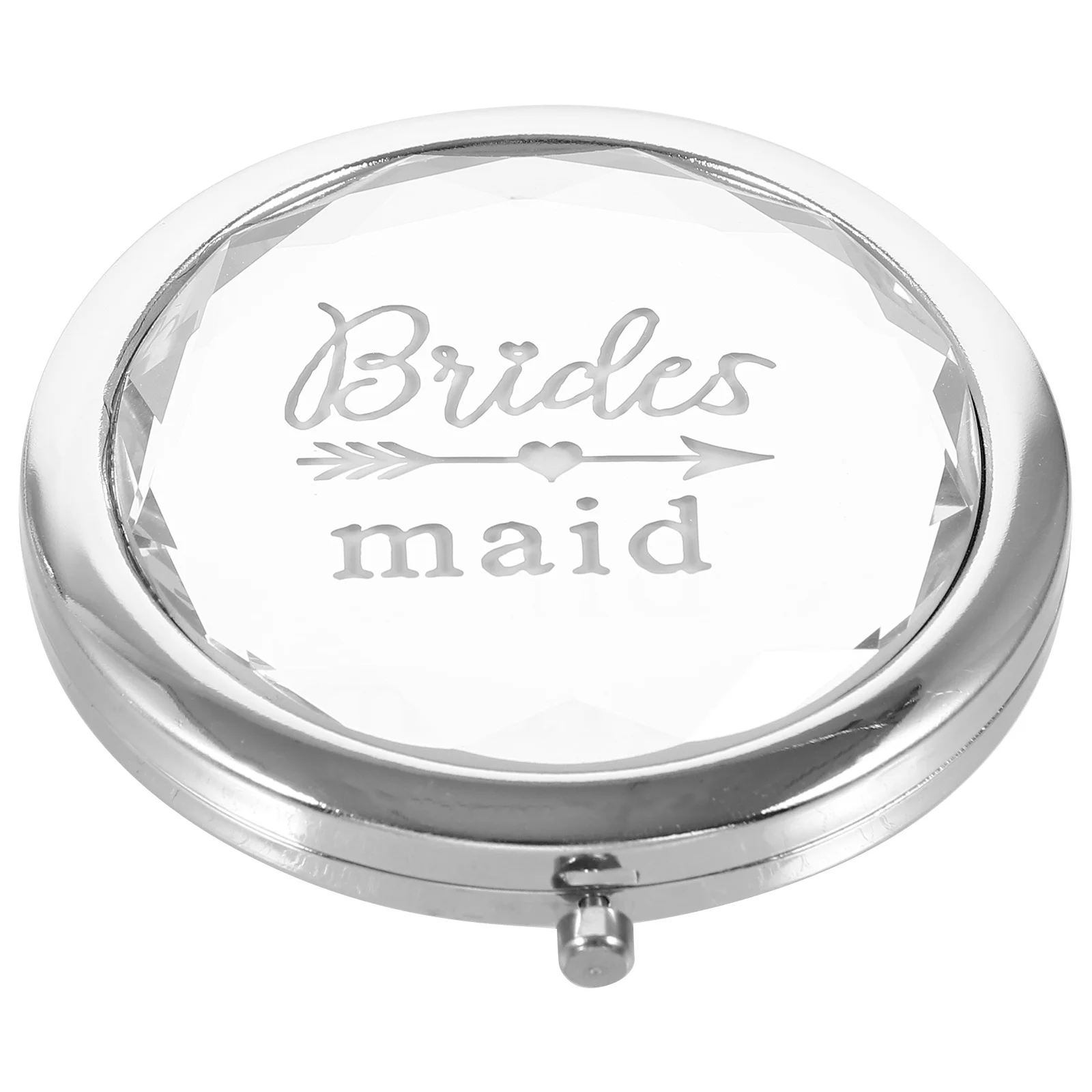 Pequeno espelho de bolso de maquiagem compacto mini espelho portátil de viagem noiva dama de honra presente de casamento espelhos de bolso mini espelhos