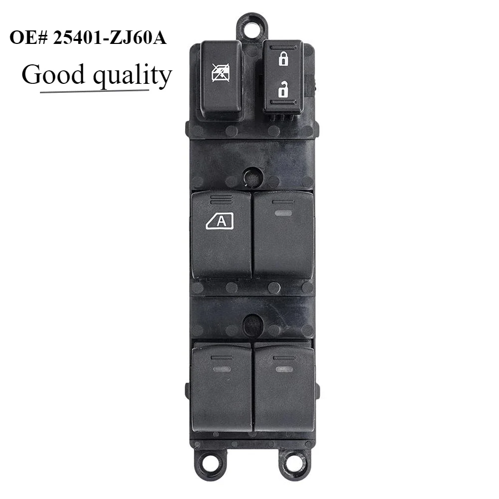 Left Driver Side Electric Power Master Window Control Switch 25401-ZJ60A for NISSAN SENTRA 2008 2009 2010 2011 2012