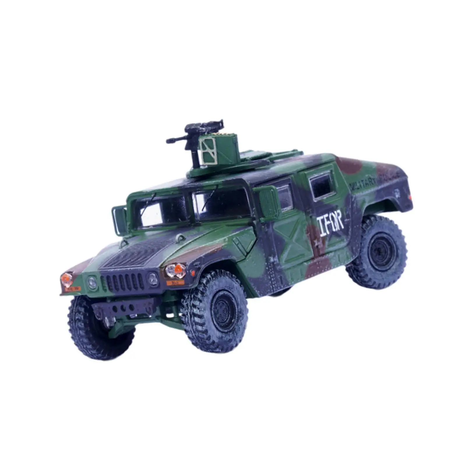 

1:72 Alloy Realistic Armored Truck 4D Simulation Armored Crawler Playset for Collectibles Tabletop Decor Adults Kids Children