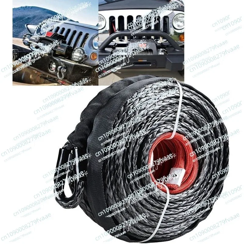 

Синтетический трос лебедки для автомобиля, буксировочного автомобиля