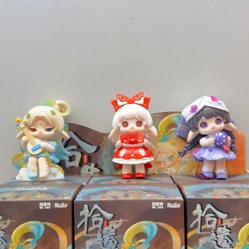 

Подлинный рубиновый V2 серия культурных наследий, гаражный комплект, слепая коробка, модные игровые куклы в китайском стиле, украшения в стиле Orientalism, подарки