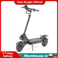 Halo Knight T108 Adult Powerful Electric Scooter 52V 28.8Ah 2000W 65KM/H Fast Dual Motor Escooter Faldable Best Cheap E Scooter