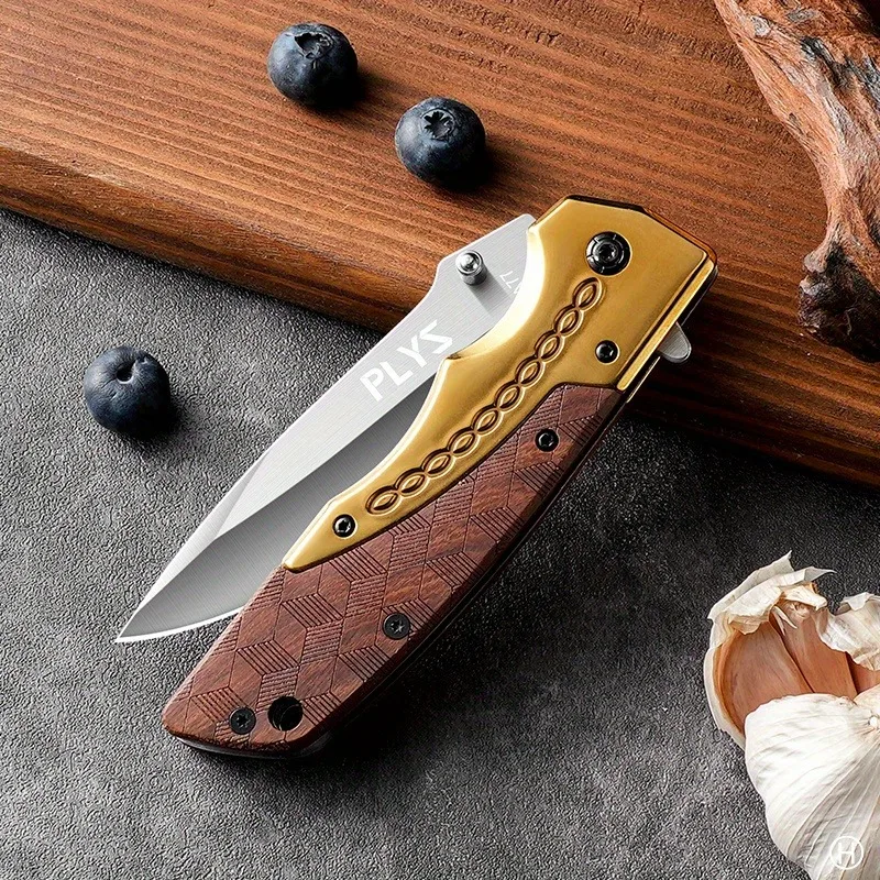 Special folding knife, portable back clip, camping knife, outdoor fruit knife, self-defense knife, high-quality knife