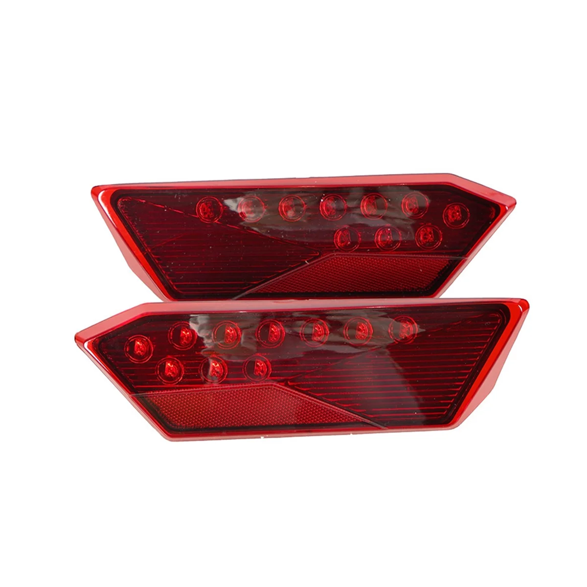 2PCS Red LED Tail Lights for Polaris RZR 1000 900 XP 4 Turbo 2014-2019 2412341 2412342