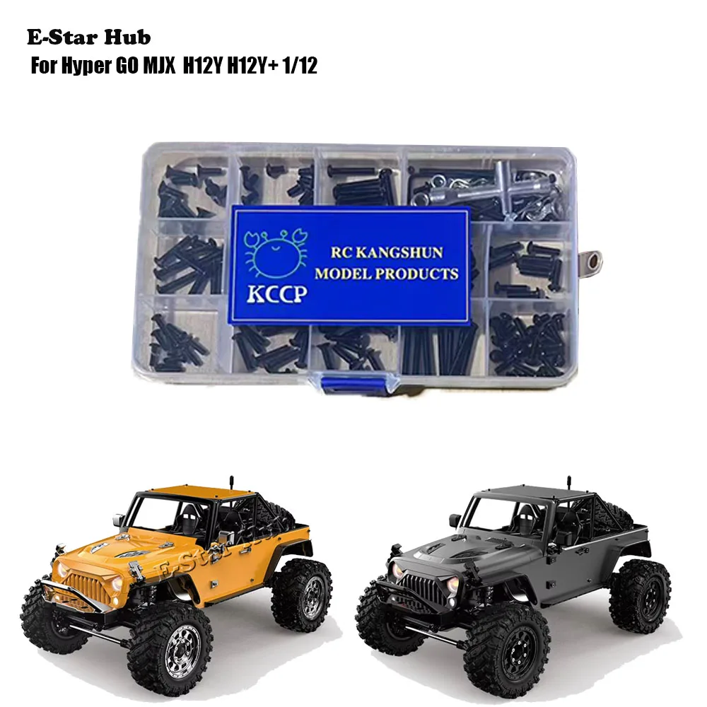 

Screw Box Modified RC Car for Hyper GO MJX H12Y H12Y+ 1/12 Metal Upgrade Parts