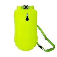 Inflatable Open Swimming Buoy Tow Lightweight Swimming Air Bag Storage With Waist Belt Water Sport Swimming Storage Float Tools 2