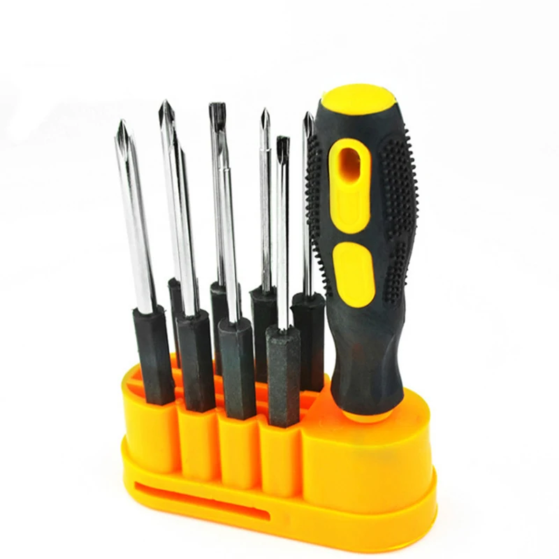 10-piece Cross 1.6/3/4/5 Slotted 1.6/3/4/5 Multi-functional Screwdriver Portable Slotted Screwdriver Tool Set