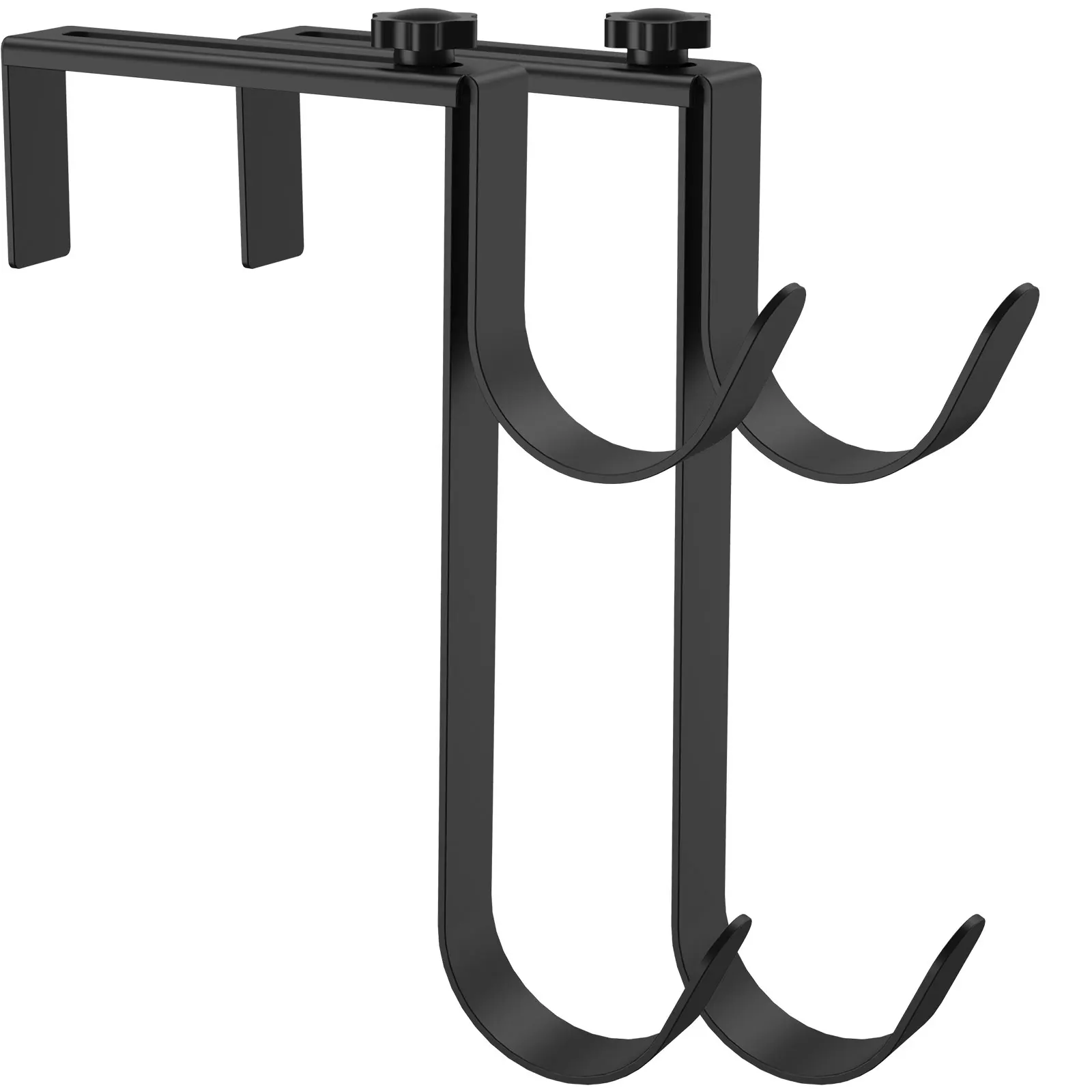 2 Pcs Pool Pole Hooks Adjustable Pool Pole Hanger No Drill Pool Fence Hooks Set Rust Resistant Pole Holder for Swimming Pool