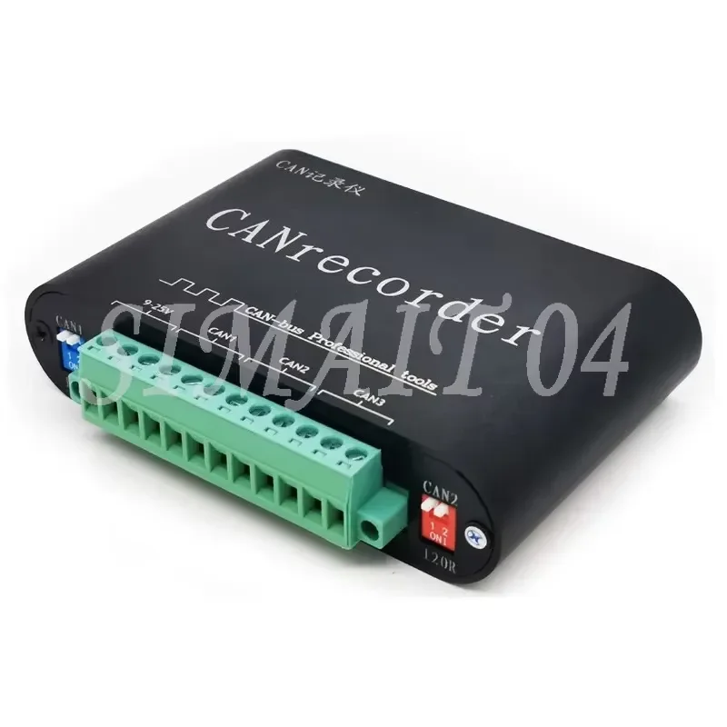 CAN Bus Data Recorder, Offline Recording and Broadcasting, Offline Playback, Relay, SD Card Storage. Support Fault Tolerance