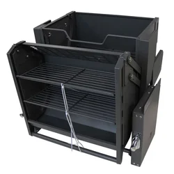 Hanging cabinet lift basket  Refrigerator Snacks Kitchen cabinet pull basket