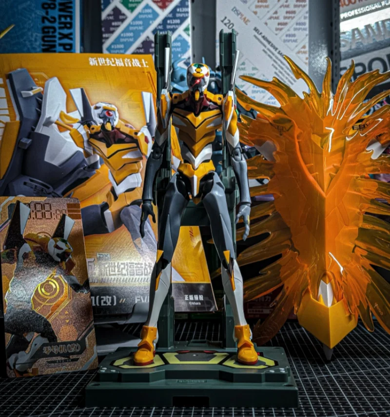 

Blokees Eva Evangelion Proto Type-00 Фигурка Экшн Edition Сборка Подвижная аниме-фигурка Модель Фигурка Тест Тип-01/02 Игрушка