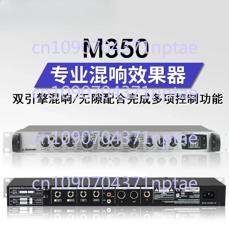 Twin Engine Large Auditorium Bar Concert KTV Microphone Reverb Digital Effects