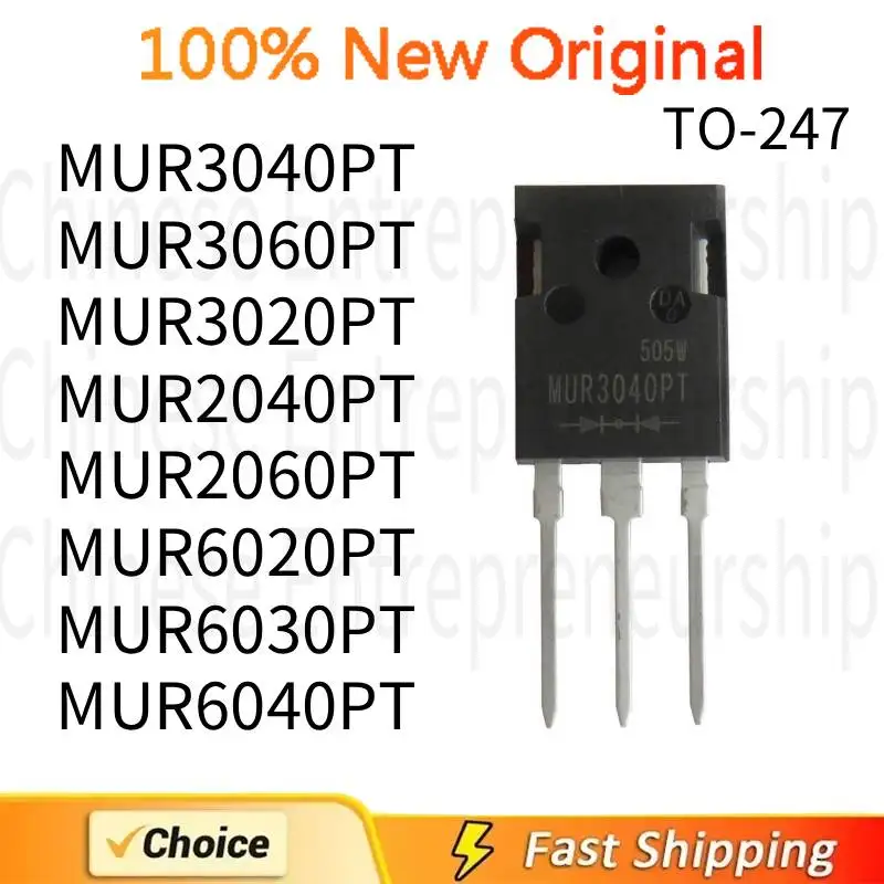 1~5 PCS/LOT TO-247 MUR3040PT MUR3060PT MUR3020PT MUR2040PT MUR2060PT MUR6020PT MUR6030PT MUR6040PT TO-247 100%Quality Original