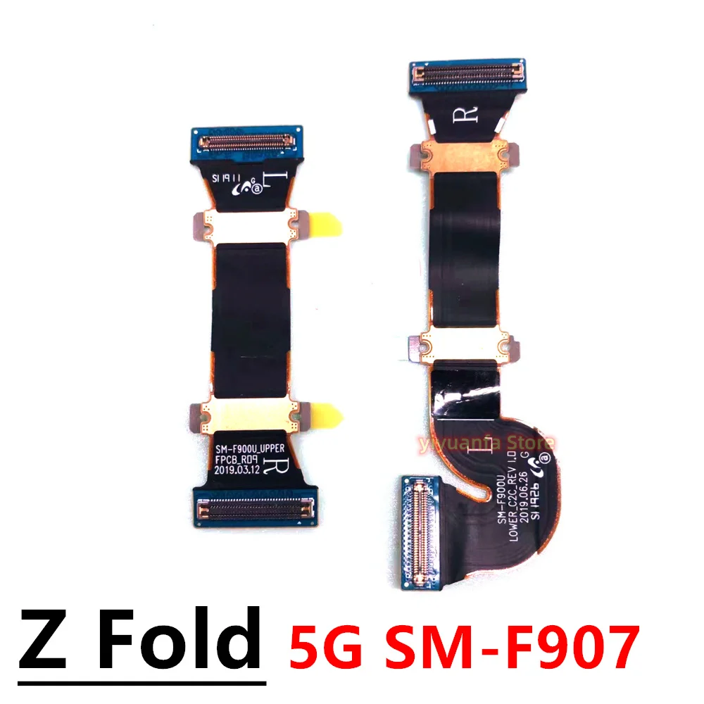 Spin Axis LCD Connection Flex Cable For Samsung Galaxy Z Fold 2 3 4 5 W20 W21 W22 W23 Fold3 F916 F926 F936 F946