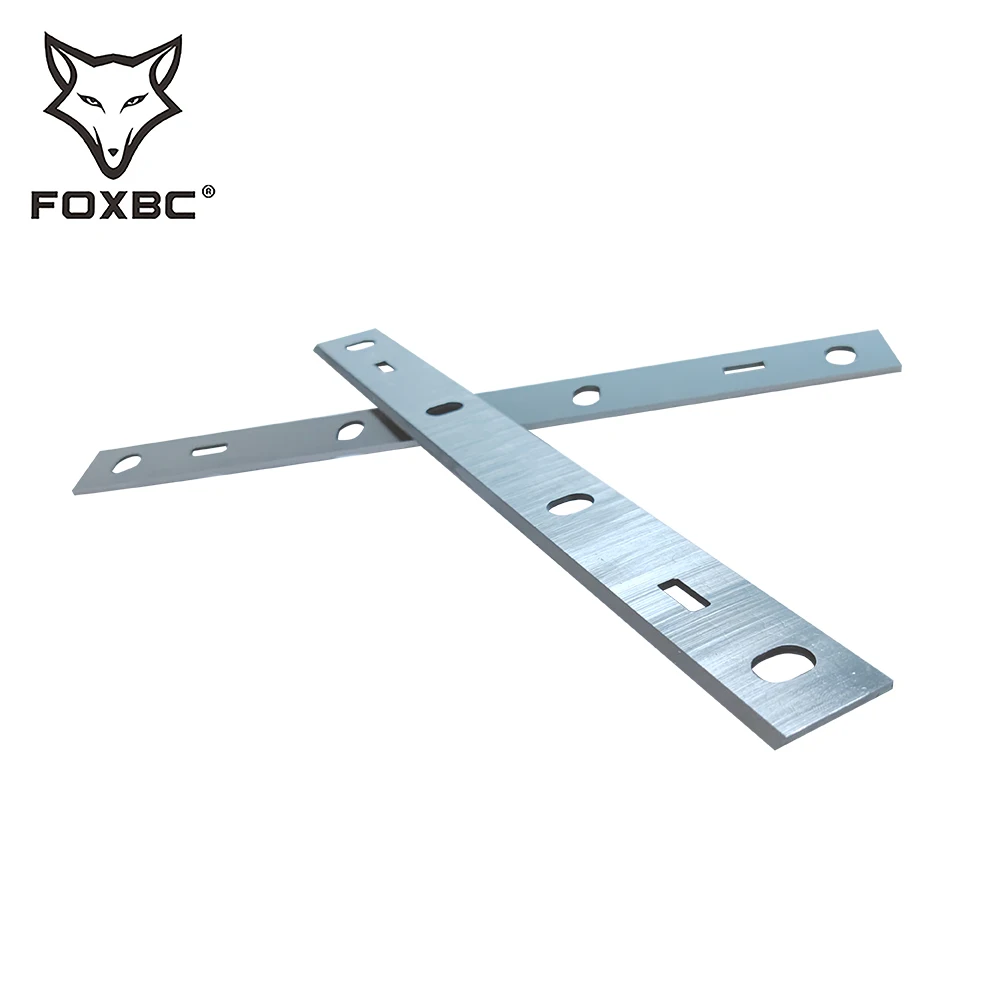 FOXBC 210x2 2x 1,8mm HSS Hobel Klinge für Scheppach RD860, HMS860, HMS850, HT850, HMS2000 und HMS1070, 210mm 2PCS