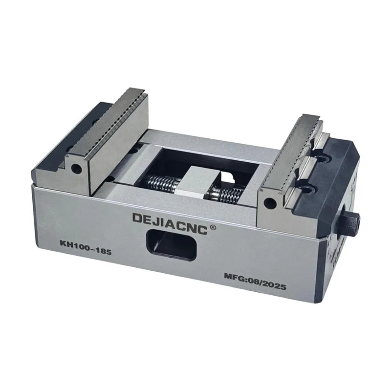 KH100-185 Universal Precision CNC Manual Self Centering Concentric Vise with Workpiece Clamping 0-160mm