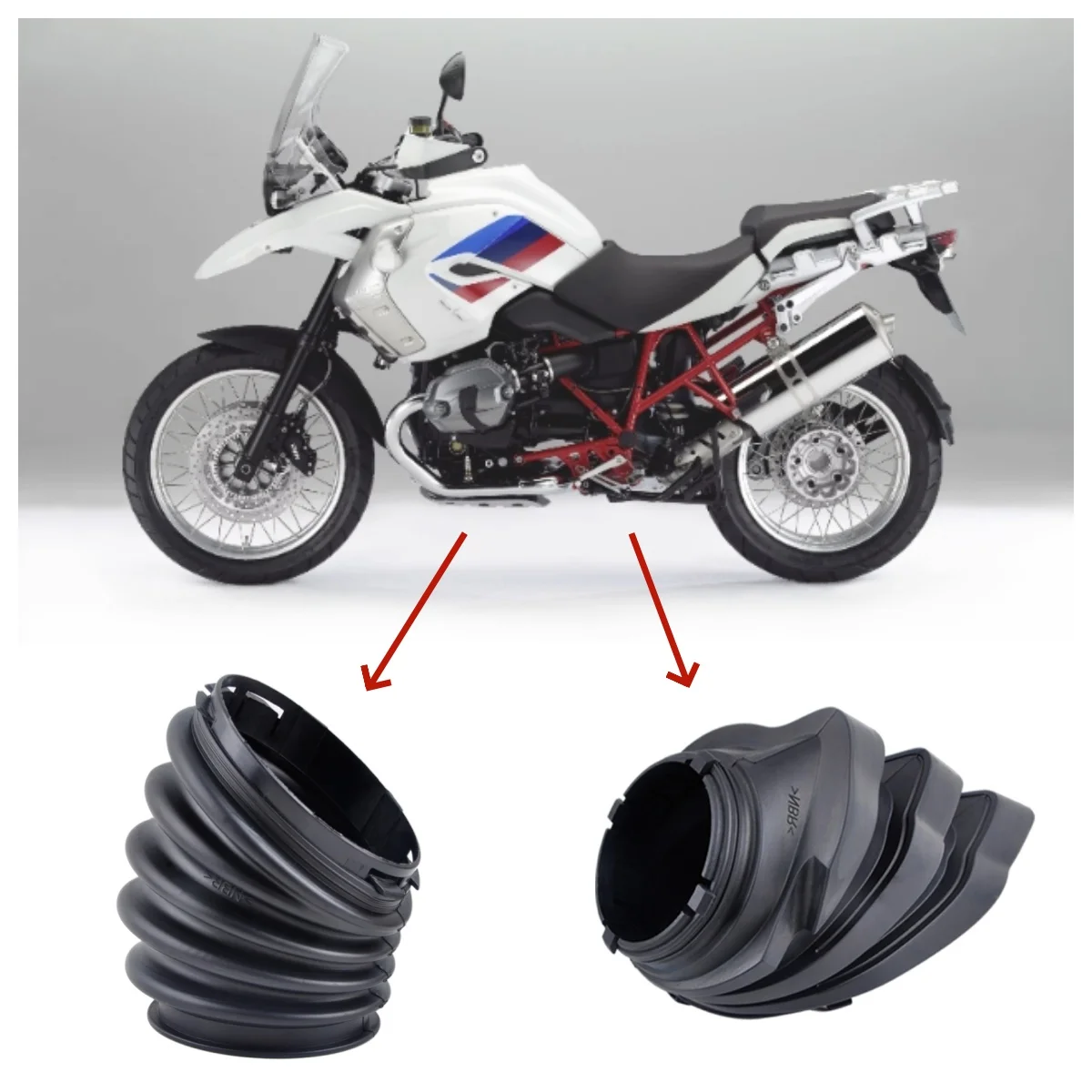 Manchon en caoutchouc de transmission d'arbre noir pour moto, douille d'entraînement de botte, l'Éducation, BMW Runder GS R RT S ST R900RT R nineT Gardens 2