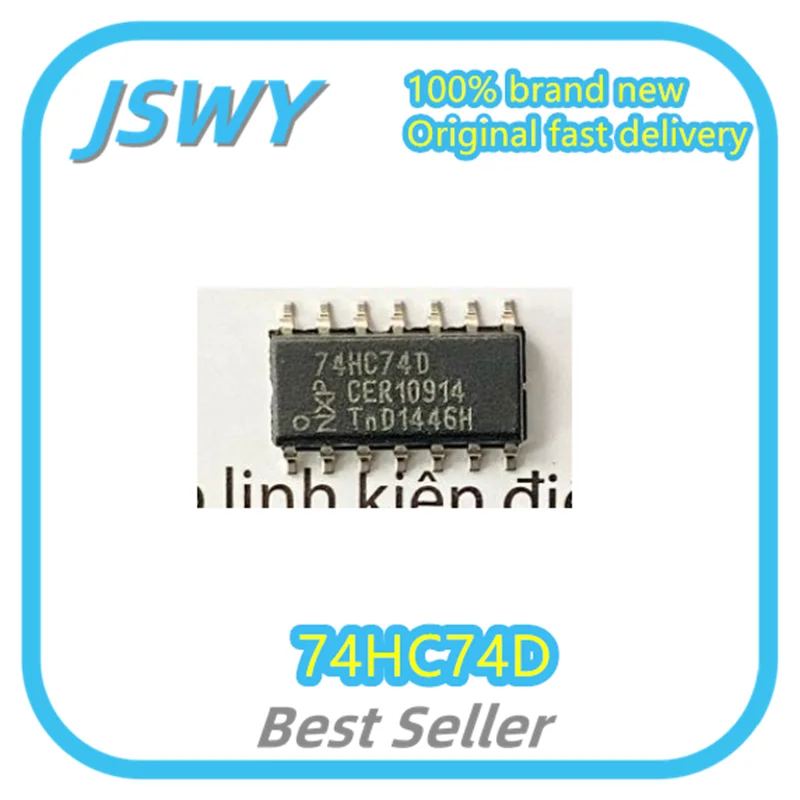 

(10/50pcs) 74HC74D 74HC74 SOP-14 Logic Chip Original Electronics New In Stock