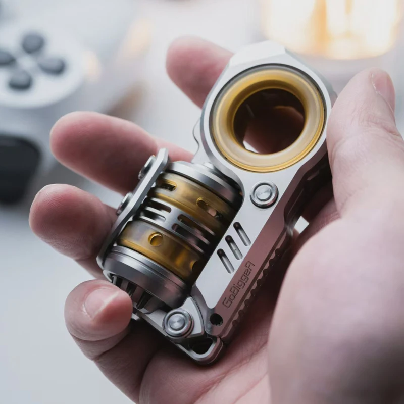 GoBiggeR Sinian lite Aluminum Push Slider Multi-functional fidget