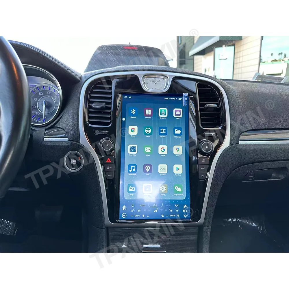 

14.4 Inch Upgrade Android 14 HD Screen For Chrysler 300C 2013-2016 CarPlay Car Radio GPS Navigation Multimedia Player Head Unit