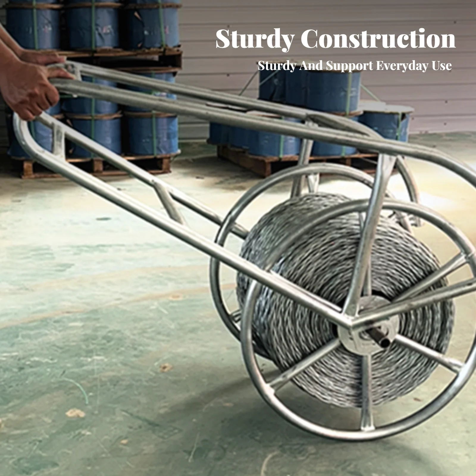 

Портативный держатель для кабельной катушки морского класса для лодок и транспортных средств