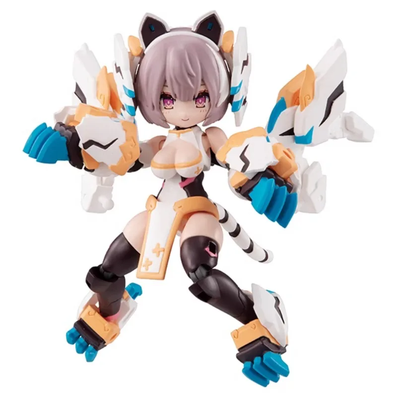 

In Stock Original Genuine Megahouse DESKTOP ARMY N 202d Titania Byakko Ver 1.1 White Tiger Assemble Model Festival Gifts