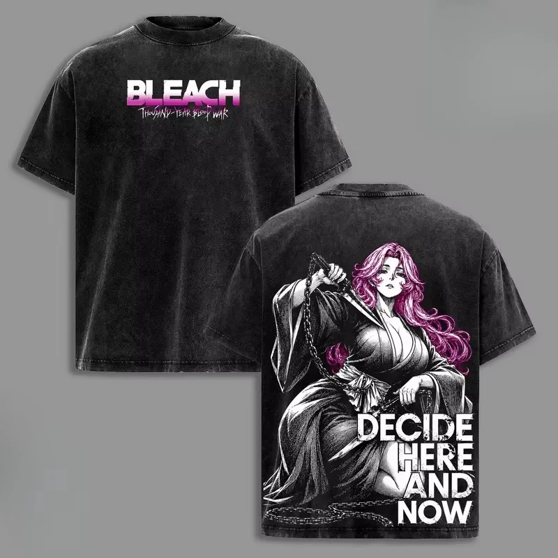 Bleach Washed T-shirt New Model personality Clothes Oversized Unisex high quality Vintage Loose Trendy Cotton Couples Breathable