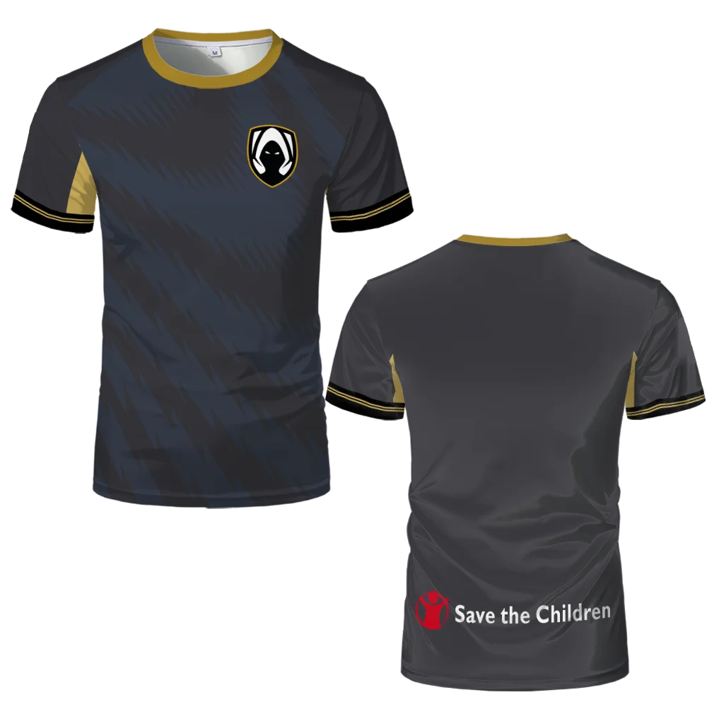 2024 New Esports Team HERETICS Cosplay T-shirt VALORANT VCT 3D Printed Uniform Tee Breathable Quick-Drying Champions Jersey Tops