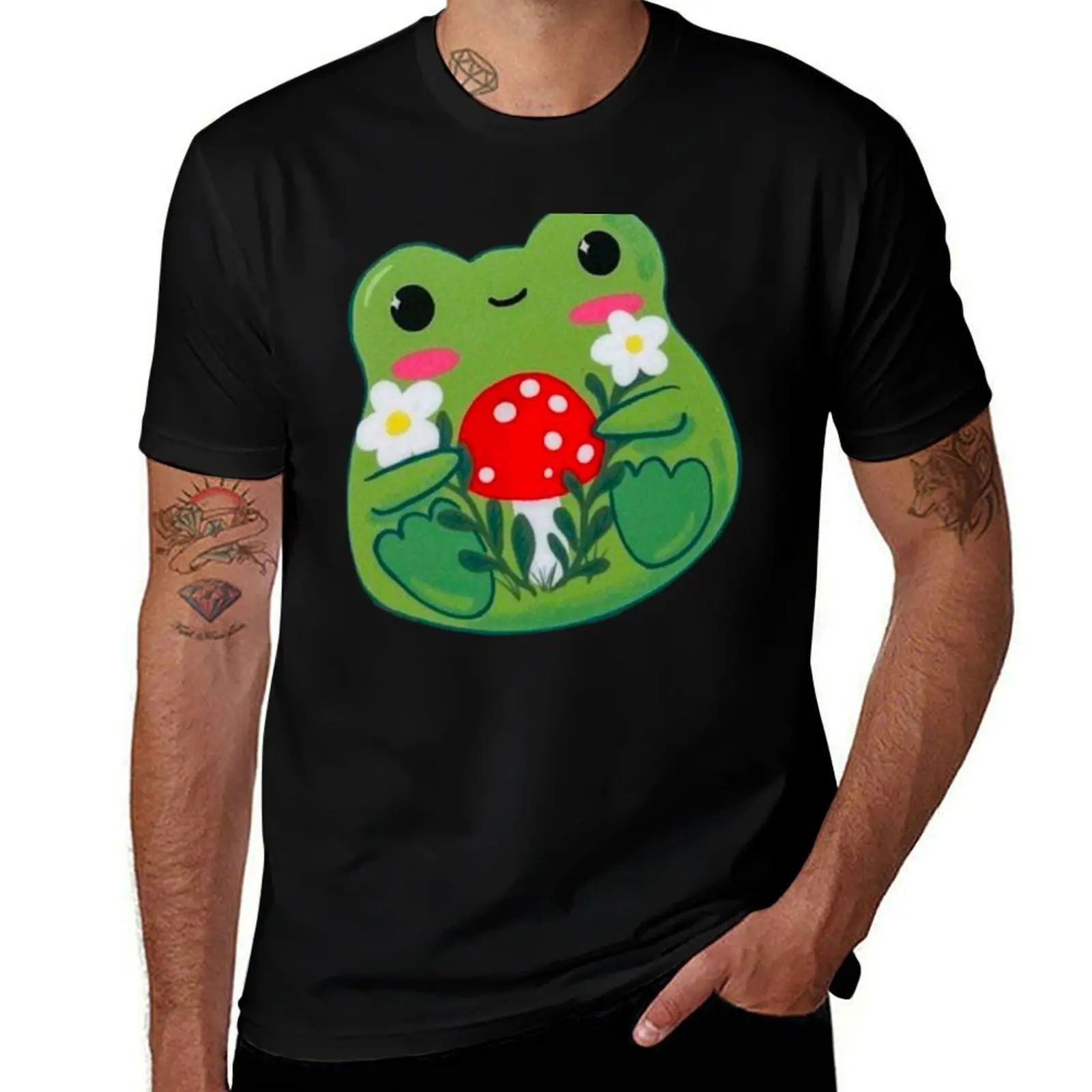 Cute Frog With Mush…