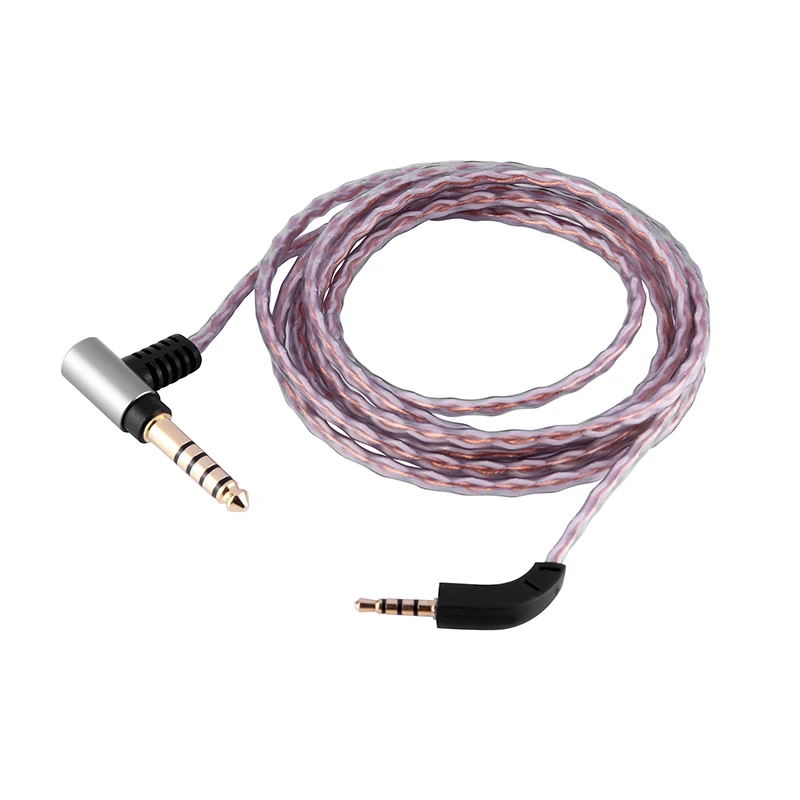 

For B&W P9 Earphone Replaceable 4.4mm 3.5mm 2.5mm Balanced Single Crystal Copper Upgrade Cable