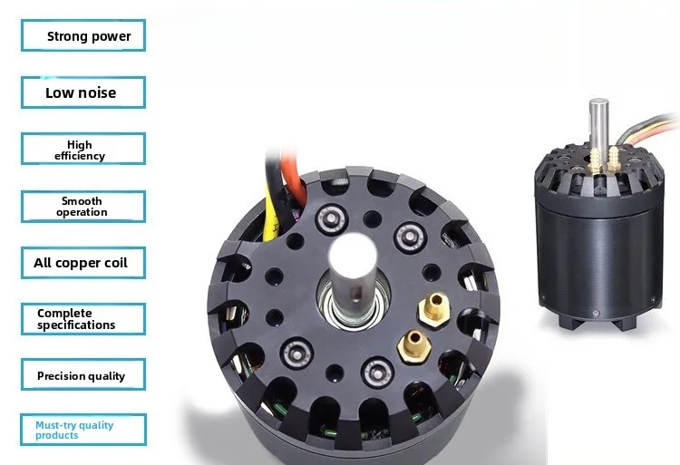 DC brushless water-cooled motor, surfboard hydrofoil board electric car go-kart