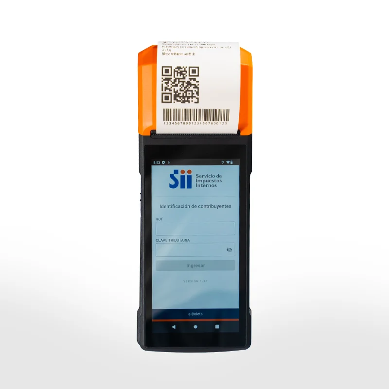 hit product5.5 Inch Android13 4G Bluetooth Mobile POS Machine Handheld Terminal Point Sale System 3GB RAM Support Multiple Payme