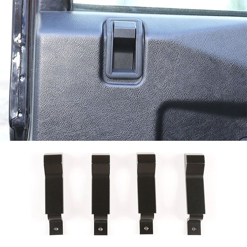 

For Land Rover Defender 90 110 130 2004-18 Aluminum Car Internal Door Latch Handle Decoration Cover Car Modification Accessories