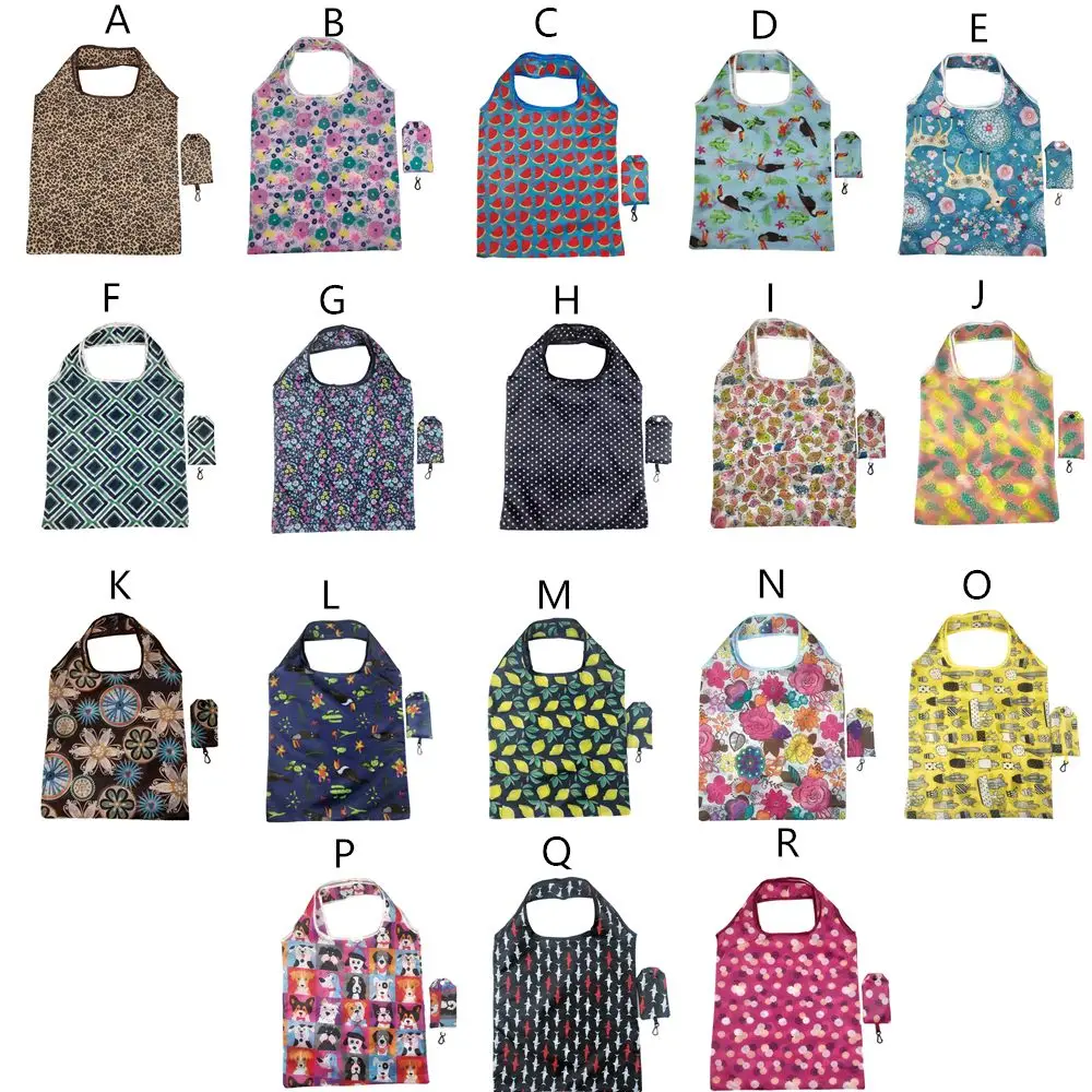 Tote Washable Grocery Package Heavy Duty Foldable Shopping Bag Large Handbags Eco Bags Reusable view 5