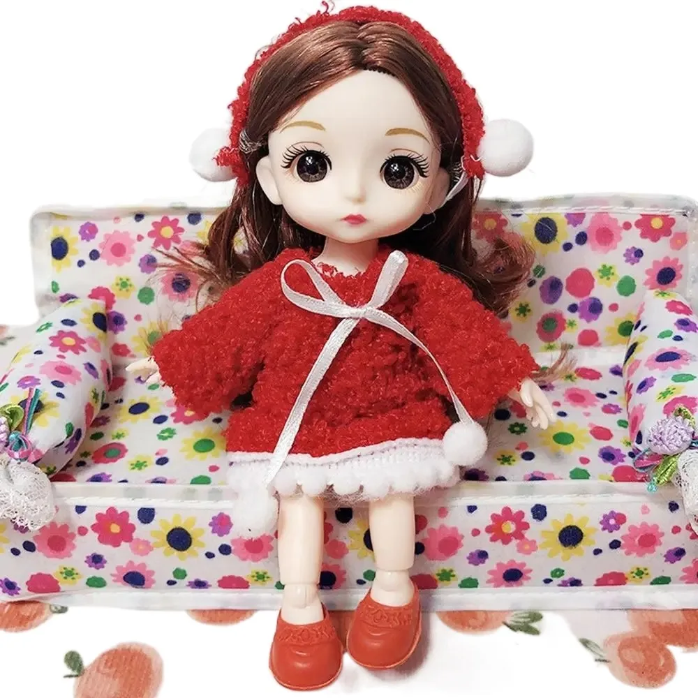 16~17cm Doll Clothes High-end Dress Up Doll Rompers T-shirt Hat For 1/8 BJD Fashion Doll Clothes Skirt Suit DIY Doll Accessories