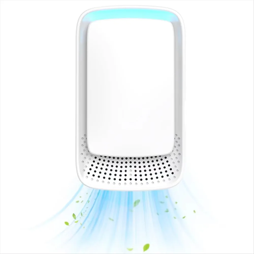 A78E-Air Ionizers for Home Plug in Air Purifier for Home Quiet and Portable Air Purifier for Bedroom Pet Kitchen Office(US)