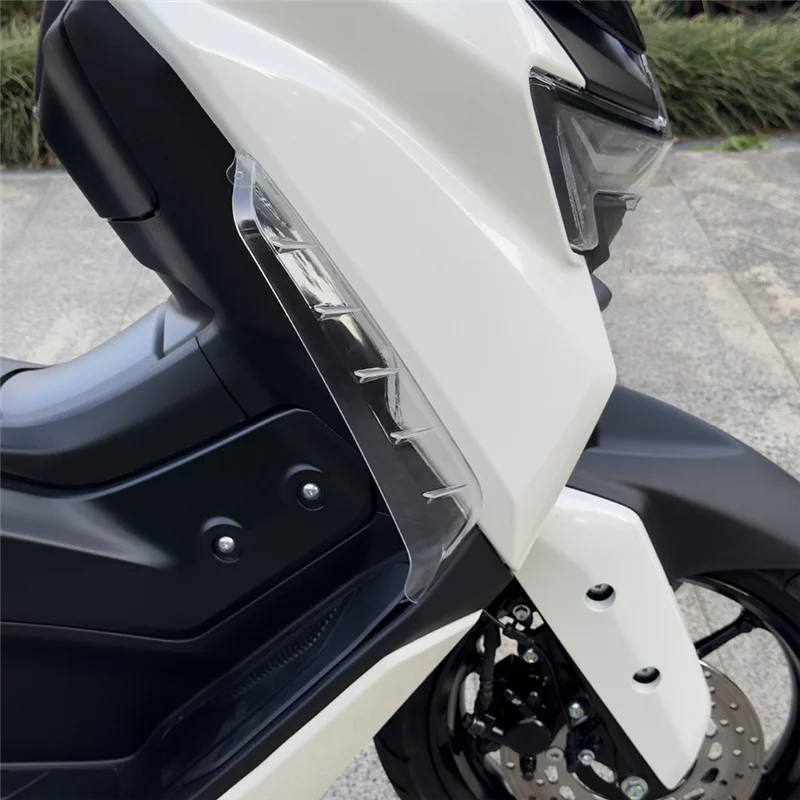 Legsheild واقية دراجة نارية الساق درع غطاء الزجاج الأمامي ل NMAX155 V3 2025 Nmax155