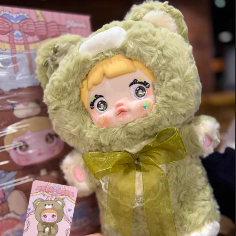 ของแท้ 400% Nommi Goodnight Bear Series กล่องตาบอดตุ๊กตาไวนิล Kawaii ตกแต่งแฟชั่น Mystery กล่องเก็บของเล่นของขวัญวันเกิด