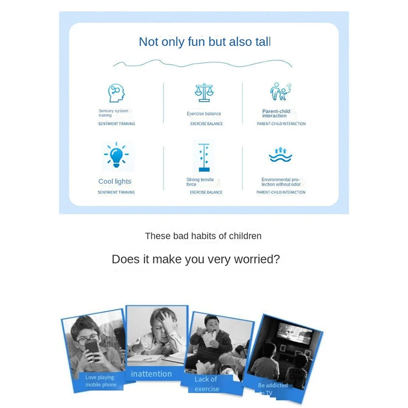 Odies-palo de salto infantil, jogo de esportes internos e externos, treinamento de equilíbrio, máquina de salto de mola de espuma, presente de feriado